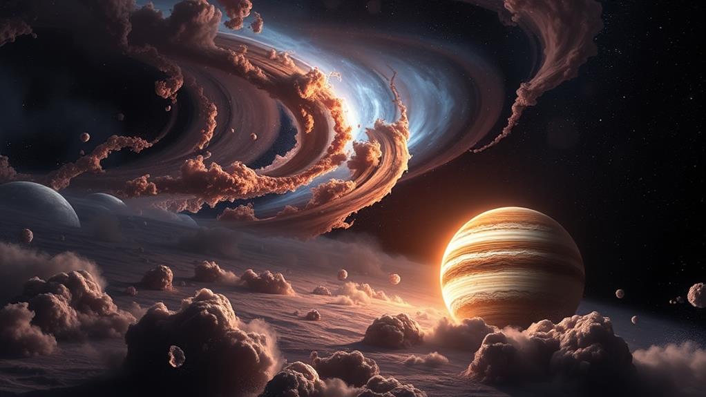 modellbildung von planeten pluto